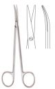 Nerve dissecting scissors curved 15cm semi blunt