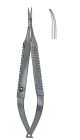 Micro scissors  16cm - round handle - Curved