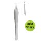Micro Adson tissue forceps 15cm - 1x2 teeth