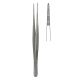 Potts Smith dressing forceps serrated 18cm