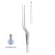 Cushing (Taylor) bayonet forceps 18.5cm 1x2 teeth