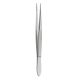 Dissecting forceps - delicate - rounded end