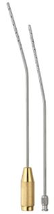 Entner Liposuction cannula, angled - leur lock connector