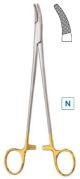 Heaney needleholder TC Gold 24cm
