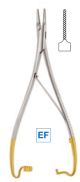 Mathieu-Ryder micro needleholder -  Tungsten Carbide - extra fine - 24cm