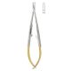 Castroviejo micro needleholder Tungsten Carbide - Smooth 17cm