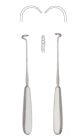 Deschamps ligature needle blunt 20cm (Style 1) - for right hand