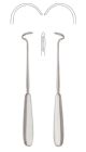 Deschamps ligature needle blunt 20cm (Style 2) - for left hand