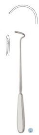 Deschamps ligature needle blunt 24cm - for left hand
