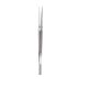 Micro suture forceps round handle 15cm curved