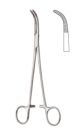 Overholt Geissendoerfer hemostatic forceps 19cm - half serrated tips