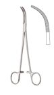 Overholt Geissendoerfer hemostatic forceps 28cm - half serrated tips