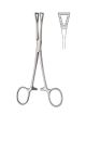 Pennington tissue grasping forceps with triangular jaws - 20cm