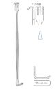 Senn Miller "catspaw" retractor double ended (blunt 16cm)