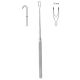 Joseph hook 2 prongs 5mm 17cm