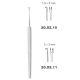 Guthrie hook 2 rongeurs sharp 2.0mm 13cm