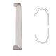 22.16.13 - Roux Baby retractor 13.0cm (15x15mm and 21x18mm). General Surgery Instruments, Retractors, Double Ended Retractors