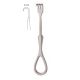 22.26.02 - Volkmann retractor 2 prongs sharp 7mm 12cm
