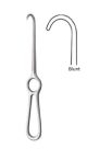 22.35.01 - Volkmann retractor 1 prong blunt 22cm, 20mm wide curve