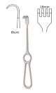 Kocher retractor 22cm - 4 Blunt Prongs, 18mm