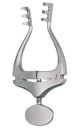 Jansen self retaining retractor 3x3 teeth sharp 10cm