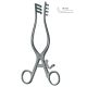 24.22.18 - Weitlaner Retractor 3x4 teeth semi sharp 16.5cm