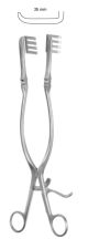Beckmann Adson retractor 25mm blunt 31cm