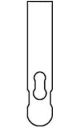 Osteotome blade interchange 16mm 8.5cm