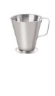 Measuring jug (18/8 stainless steel) - graduated inside - 2 Litre