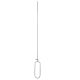 Guyon catheter introducing instrument straight 40cm