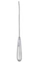 Mod Munich uterine biopsy curette, 27cm, slight curve: 4mm