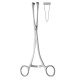 Green Armytage uterine clamp forceps 20.5cm - straight