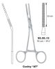 Cooley AT cardiovascular patent ductus clamp - Angled 16cm