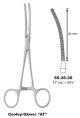 Cooley Glover AT cardiovascular multipurpose clamp curved 17cm