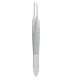 Graefe iris forceps 7cm straight 1x2 teeth
