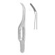 Gill iris forceps 7.5cm curved