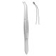 Arruga capsule forceps 9.5cm curved upwards
