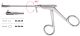 Ostrum antrum bone punch, backwards cutting - rotatable 360deg finger movement