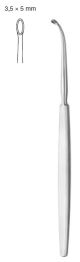 Frontal sinus curette 19cm