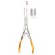 Gubisch-Rubin tungsten carbide septal morseliser forceps with protective guard 20cm - straight