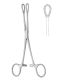BOB Foerster sponge forceps serrated 24cm Straight