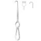 Volkmann retractor, 10mm wide curve, standard pattern - 4 rongeurs blunt 18mm, 22cm