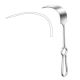 Mikulicz retractor curved, 35x90mm, 25cm
