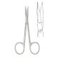 Jabaley delicate scissors - sharp/sharp, 13cm - Straight Black Line