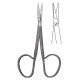 02.30.09 - Ribbon eye scissors straight 9.5cm. General Surgery Instruments, Surgical Scissors, Delicate Iris Scissors