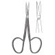 02.30.10 - Ribbon eye scissors straight 10.5cm. General Surgery Instruments, Surgical Scissors, Delicate Iris Scissors