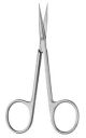 Stevens tenotomy delicate scissors with flat shanks and extra large finger rings