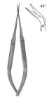 Potts-Yasargil micro scissors 18.5cm - 45deg Angled