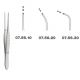 Dissecting forceps strong curve 10cm 1x2 teeth
