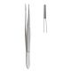 Dissecting forceps delicate 13cm serrated
